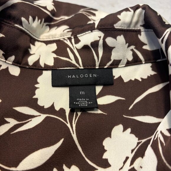 Halogen Silk Button-Up - Picture 4 of 4